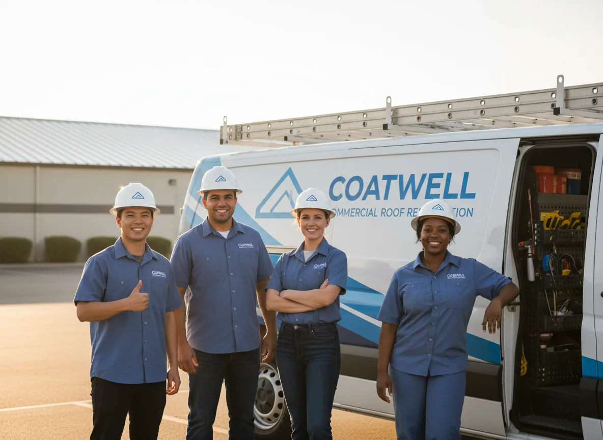 Commercial roof coating company in Baden, PA